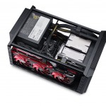 Cooler Master Elite 130 Mini-ITX interior top